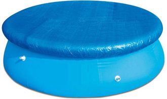 OEM Cubierta Redonda Impermeable Para Piscinas Con Cordones De Sujeci&oacute;n, A Prueba De Polvo, F&aacute;cil De Instalar Para Piscinas Hinchables - Azul - 183 Cm