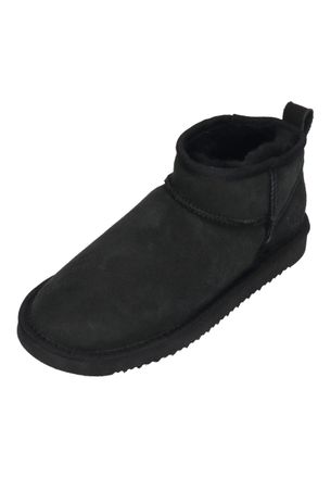 Rohde Genova 7098 Womens Winter Lambskin Booties Black, black, 8.5 UK