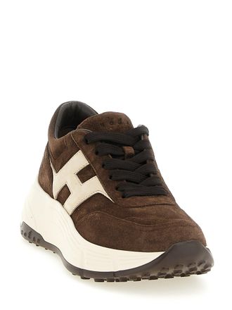 Hogan Hi-Fi Sneaker - Brown