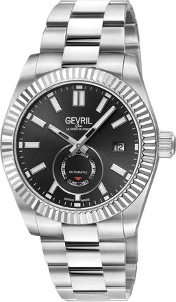 Gevril Group West Village Automatic Black Dial Mens Watch 48981B