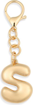 Leith Bubble Initial Bag Charm in S- Gold at Nordstrom Rack