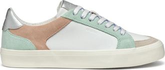 Geox Leisure Sneakers - Dames - Sneakers - Veelkleurig - 37 EU - Polyester - Schoenen