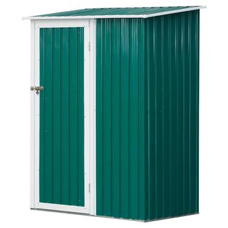 OUTSUNNY Cobertizo de jard&iacute;n 143x89x186 cm verde