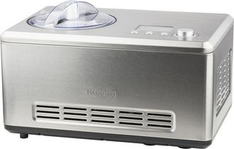 H.Koenig Hkoenig - Hf320 M&aacute;quina Para Hacer Helados, 180 W, Acero Inoxidable