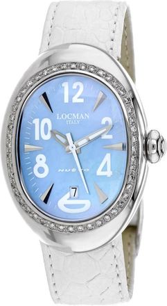 Locman Nuovo Blue Dial Ladies Watch 020MOPSKD/WH