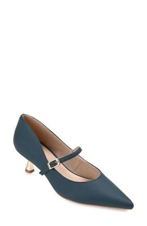 Journee Collection Manza Mary Jane Pump in Navy at Nordstrom Rack, Size 6.5