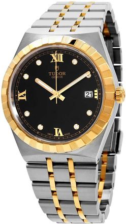 Tudor Royal Automatic Diamond Black Dial 38 mm Watch M28503-0004
