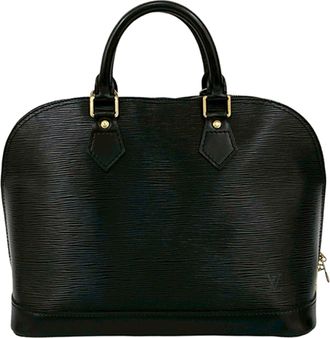 Louis Vuitton Pre-owned Womens Epi Alma Pm - Black Leather - One Size