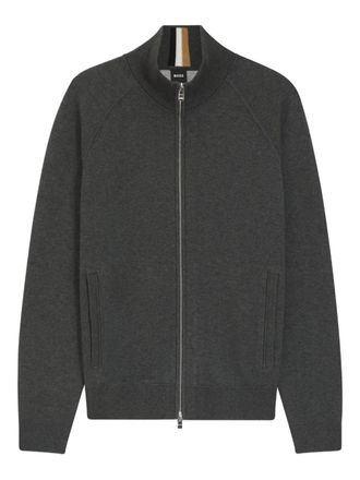 BOSS zip cardigan - Grey