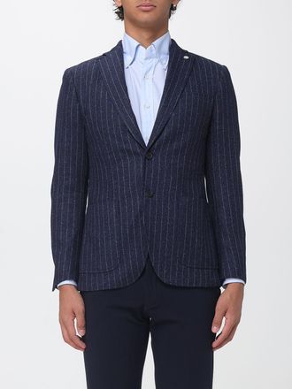 Manuel Ritz Jacket Men color Blue