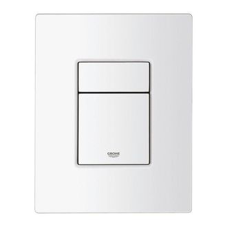 GROHE Even bedieningspaneel dual flush 2 knops alpine wit