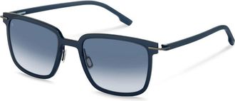 Rodenstock R3348 B120 Mens Sunglasses Blue Size 55