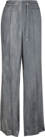 Seafarer Brown Pantalone Breeze Relaxed Wide-Leg Pants