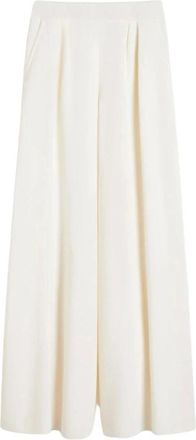 Max Mara Dames, Broeken, Beige, Maat: M