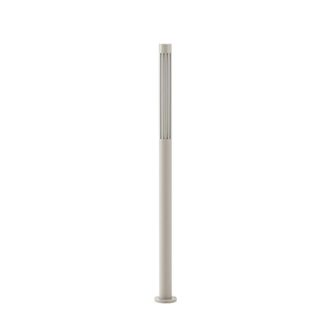 Lindby L&aacute;mpara led para exterior de aluminio gris