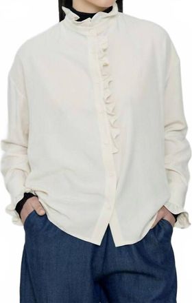 Diarte Ella Shirt In Raw White