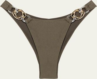 SIMKHAI Athens Chain Bikini Bottoms