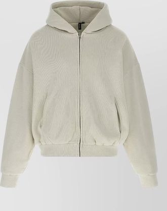 Entire studios cotton zip-up hoodie