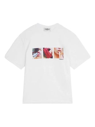 Fiorucci photograph-print T-shirt - White