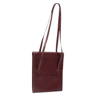 Herm&egrave;s Pre-owned Shoulder Bags, female, Red, Size: ONE SIZE Pre-owned Vintage Shoulder Bag