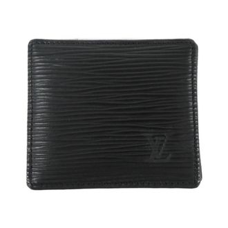 Louis Vuitton Epi Black Leather Coin Purse/Coin Case (Pre-Owned)