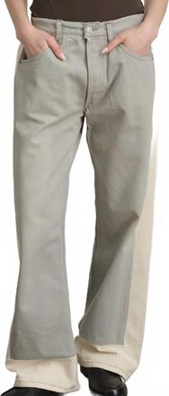 B Sides Womens Reworked Slouch Vintage Jeans In Gray