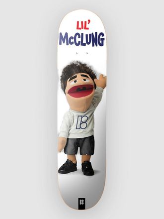 Plan B Lil Buddies Mcclung Twin 8.25x32.0 Skateboard Deck patroon