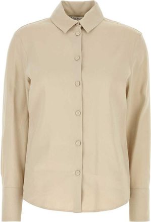 Max Mara Beige Regular Solid Shirt