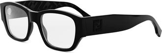 Fendi Demo Square Mens Eyeglasses FE50123I 001 53