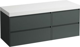 Laufen Lani Encimera De Lavabo Blanco Mate Incl. Mueble Bajo - Laufen