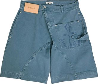 J.W.Anderson Twisted Workwear Canvas Shorts - Blue - 52 (IT52 / XL)