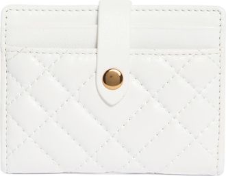 Kurt Geiger Brixton Card Case in White at Nordstrom Rack