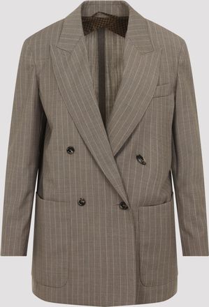 Max Mara Acciaio Pinstripe Jacket