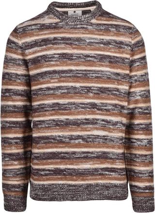 Anerkjendt Truien & Vesten, Heren, Bruin, L, Wol, Pullover met ronde hals