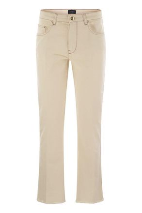 Fay Denim 5-Pocket Trousers