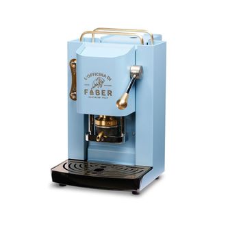 Faber Coffee Machines M&aacute;quina De Caf&eacute; Con C&aacute;psulas Ese 44mm Pro Deluxe Turquesa