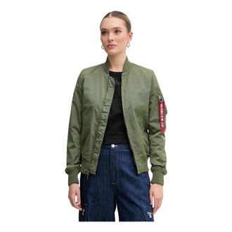 Alpha Industries Bomber Jassen - Dames - Jassen - Groen - Maat: XS