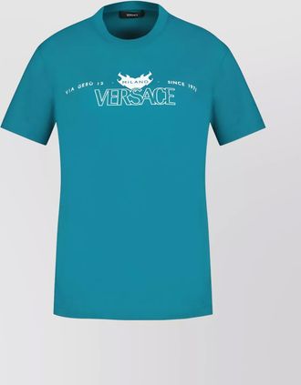 Versace cotton logo t-shirt