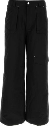 Alexander McQueen Alexander Mcqueen Black Cotton Cargo Pant