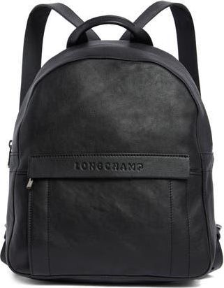 Longchamp Small 3D Leather Backpack in Black at Nordstrom Rack