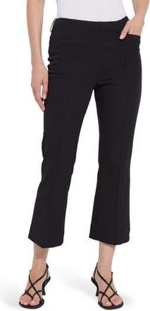 Lyss&eacute; Amanda Pocket Crop Bootcut Pants in Black at Nordstrom Rack, Size X-Small