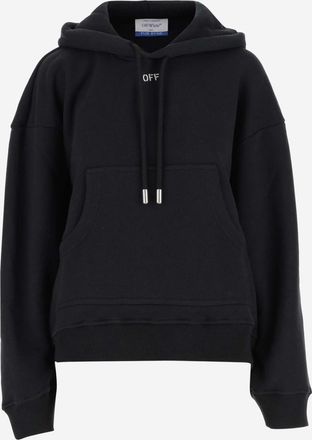 Off-white Black Logo Hoodie
