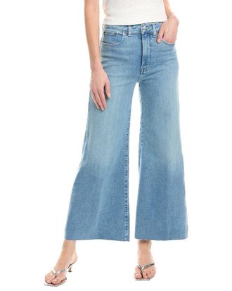 Madewell Palazzo Stretch Corley Wash Wide Leg Jean