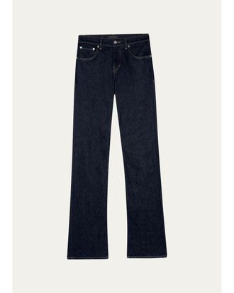 Haikure Chewy Mid-Rise Flared Slit Jeans