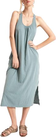 Thread & Supply Asher Midi Dress In Gray
