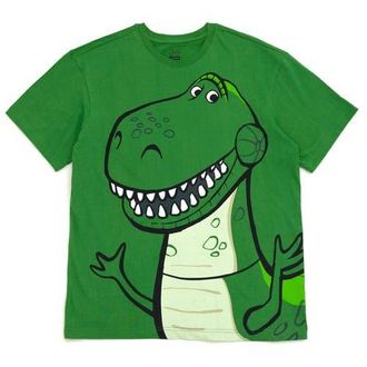 Disney Toy Story Cosplay T-Shirt in Green Rex at Nordstrom, Size Xx-Large