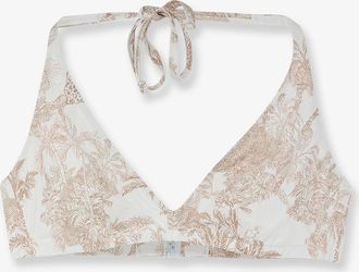 MC2 Saint Barth Top Bikini Gaia con stampa Jungle Oceania - MC2 SAINT BARTH - gender_Woman