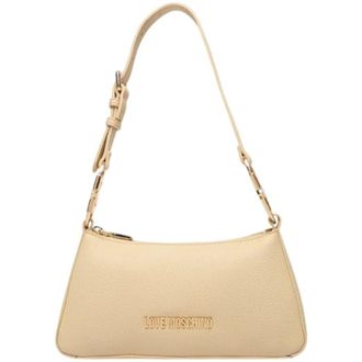 Love Moschino Shoulder Bags, female, Beige, Size: ONE SIZE Jc4155 Shoulder Bag