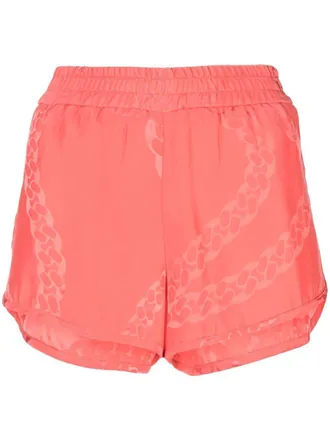 Stella McCartney Shorts con stampa - Rosa