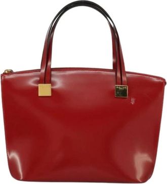 Celine Pre-owned Handbags, female, Red, Size: ONE SIZE Pre-owned Vintage Leather Handbag